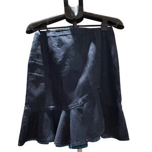 Leifsdottir Women's Blue Denim Skirt Size 6